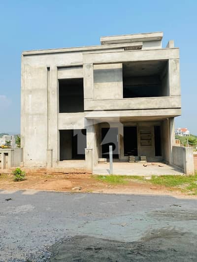 Overseas Block 10 Marla 1st Street Gray Structure House Available