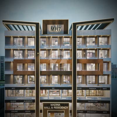 Semi Furnished Studio Apartment in Madina Mall Bahria Orchard Phase-1