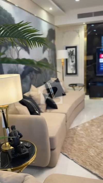 Fully Furnished 1 Bedroom Apartment For Sale In Oyster Courtyard M. M Alam Road Lahore.
