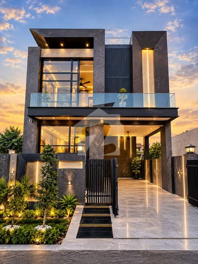 5 Marla Ultra-Luxury Brand New House For Sale | DHA 9 Town | Corner | Park Facing