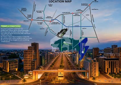 10 Marla Residential Plot For Sale In Etihad Town Phase 4 Lahore Easy Installment Plan