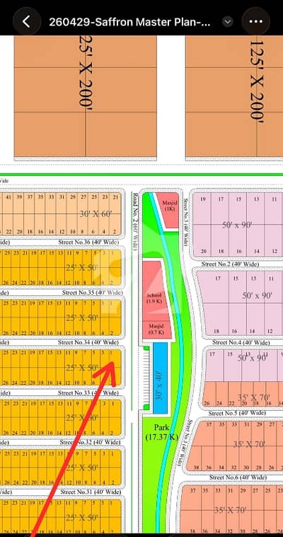 5 Marla Corner Plot For Sale In Saffron