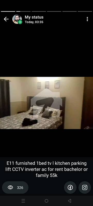 E11 furnished 1bed apartment for rent E11 furnished 1bed apartment for rent
