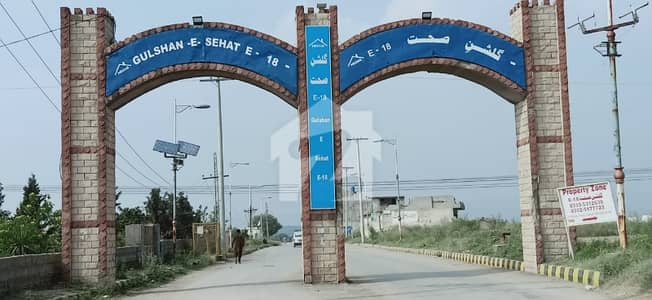 1800 Sq/Ft Residential Plot Is Available For Sale. In Gulshan e Sehat E-18 in Islamabad
