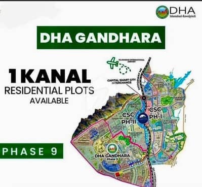 (Especial Offer) (DHA Verified Balloted 1 Kanal Plot) For Sale on Investor Rate in DHA 9 (Gandhara Lake District) Islamabad