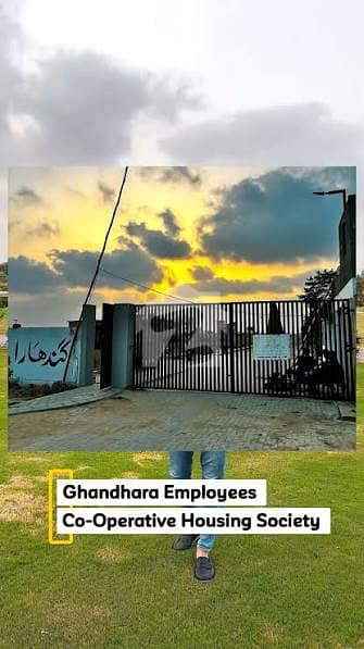 Prime 240 SQ YARD PLOT FOR SALE IN GHANDHARA C. H. S