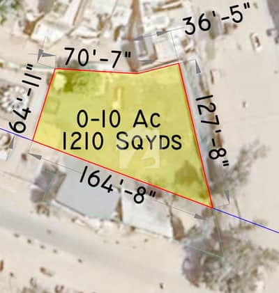 Commercial Plot on Main Shah Faisal Road Commercial Plot on Main Shah Faisal Road