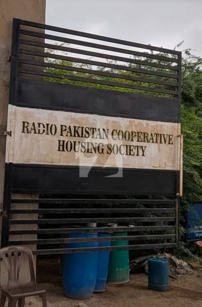 Prime 120 SQ YARD PLOT FOR SALE IN RADIO PAKISTAN SOCIETY