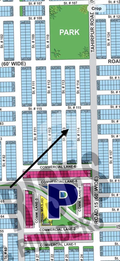 DHA Phase 1 - Sector P Residential Plot Sized 5 Marla For sale DHA Phase 1 - Sector P Residential Plot Sized 5 Marla For sale
