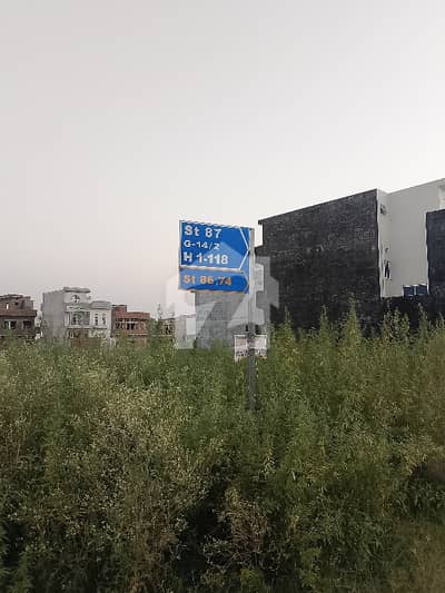جی ۔ 14/2 جی ۔ 14,اسلام آباد میں 4 مرلہ رہائشی پلاٹ 2.0 کروڑ میں برائے فروخت۔