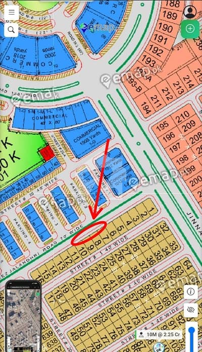 Beautiful Front Back Open 10 Marla Plot For Sale In Top City
