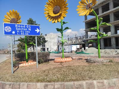 Sector N 10 Marla Corner Plot For Sale | Bahria Enclave, Islamabad