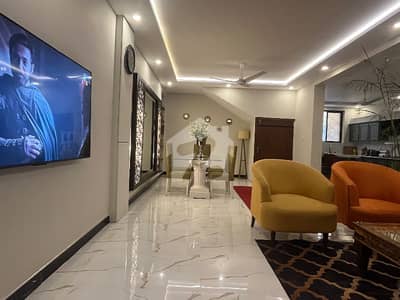 luxury Furnished Ground portion available for rent f10 Get in touch