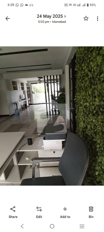 Blue Area Office 2500 Square Feet Jinnah Avenue For Rent