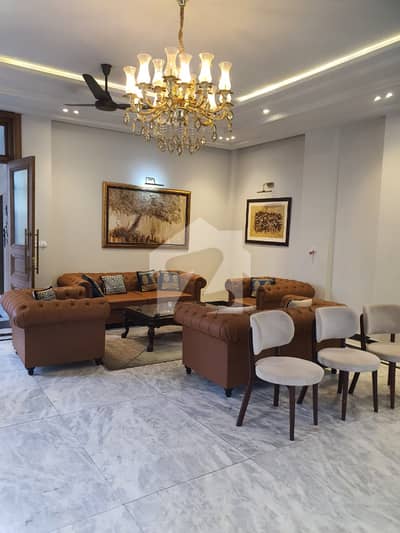 F-7 Excellent 600 SQY Fully Furnished Triple Storey House Along With Lift All New Proper 7 Bedrooms, Proper 7 Attached Bathrooms