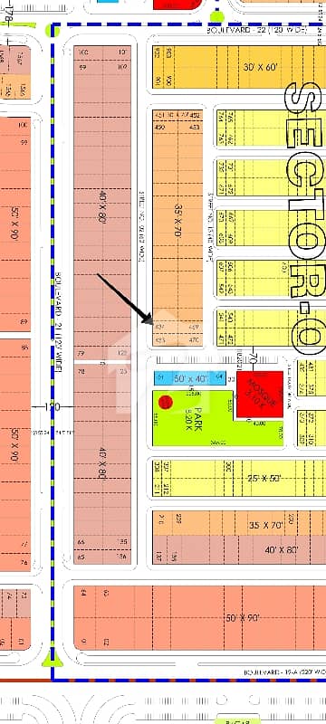O-1, 2nd Corner 60 feet road, On ground plot