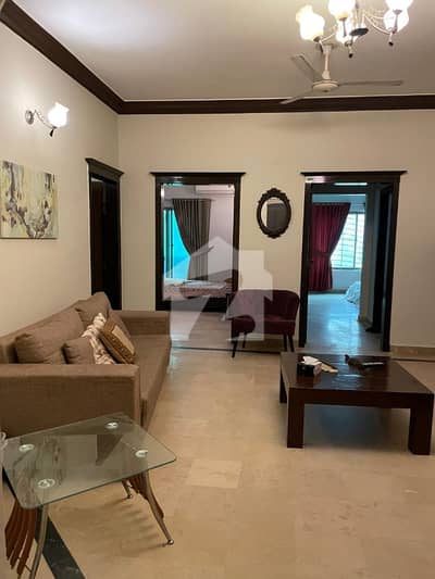F-11 AL-SAFA 2, Furnished 2200 Square Feet 2 Bedrooms Drawing Dining TV Lounge Apartment For Rent 160K
