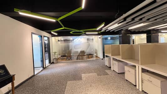 Fully Furnished Office Space Available For Rent In Prime Location Blue Area, Islamabad.