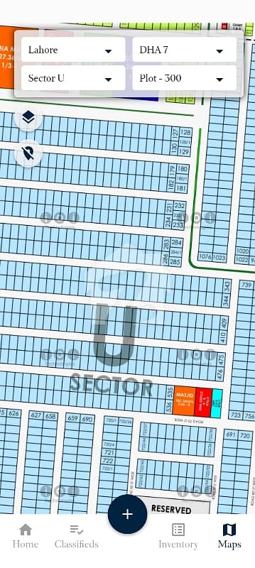 2 Kanal Residential Plots For Sale In DHA Phase 7 Lahore