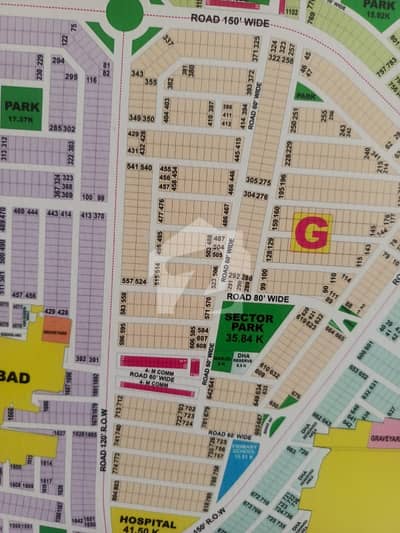 20 Marla Possession Plot For Sale in Block-G