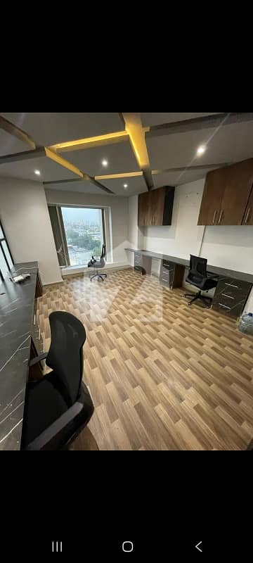 Semi Furnished Office 3rd Floor 2 Washrooms Kitchen Lift Standby Generator Reserve Parking 24 7 Access