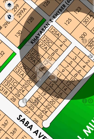 Prime 500 Sq. Yard Plot for Sale on Khayaban-e-Khyber, DHA Phase 8