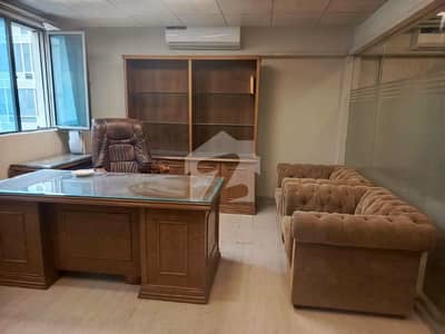Office For Rent 2nd floor Fully Renovated Fully Furnished In Bukhari Commercial