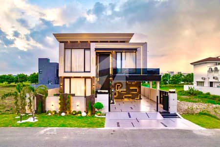 1 Kanal Top Quality Build Luxurious Beautiful Ultra Modern Design Villa Full Furnished With Basement For Sale In DHA Lahore Phase 6 Prime Location