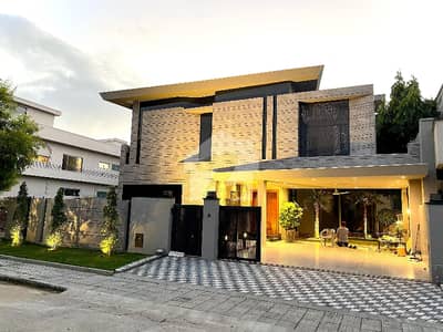 1 Kanal Brand New Designer And Stylish House Up For Sale In Dha2 Islamabad.