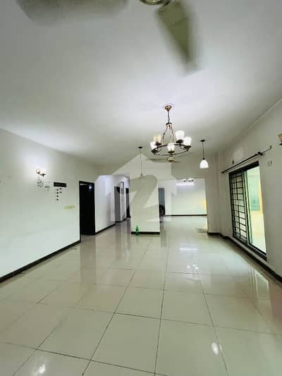 10 Marla 3 Bedrooms New Design Ground Floor Parking Flat For Rent.