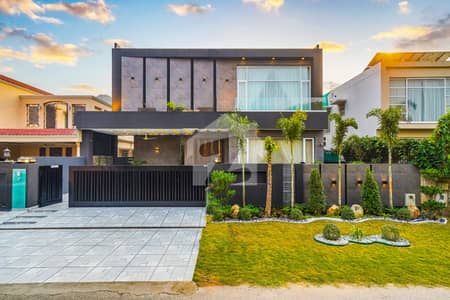 1 Kanal Top Quality Build Luxurious Beautiful Ultra Modern Design Villa Full Furnished With Basement For Sale In DHA Lahore Phase 7 Prime Location