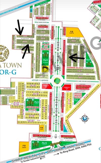 5 Marla Open Farm Plot For Sale | Prime Location | Bahria Town Lahore Sector G