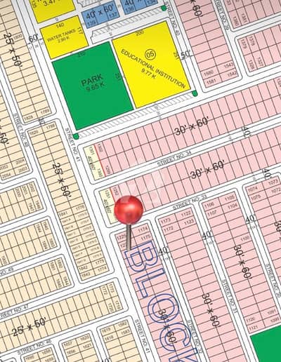 60ft Road Prime Location Plot A Block Faisal Hills