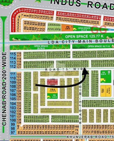 Prime Location 200ft Chenab Road 10 Marla Plot for Sale in Block C, Jinnah Sector LDA City Lahore (All Dues Clear) Prime Location 200ft Chenab Road 10 Marla Plot for Sale in Block C, Jinnah Sector LDA City Lahore (All Dues Clear)