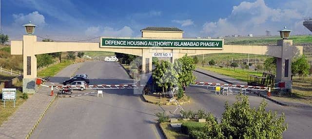1 Kanal Corner Plot For Sale In DHA Phase 5 Islamabad Prime Location Sector K