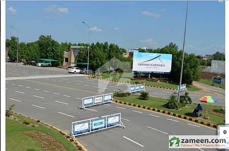 10 Marla Premium Location Plot Available For Sale In Grand Avenue Housing Scheme