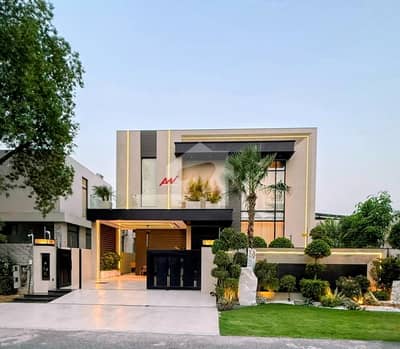 1 Kanal Top Quality Build Luxurious Beautiful Ultra Modern Design Villa With Basement For Sale In DHA Lahore Phase 7 Prime Location Near To Raya