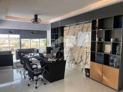 Office For Rent Bukhari Commercial Corner Office With Lift 1200 Sqft
