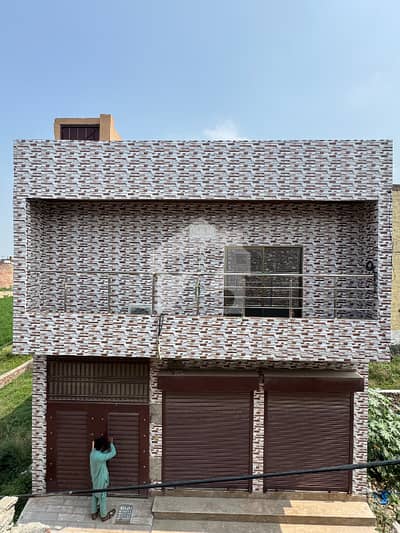 5 Marla Sami Commercial House And 2 Shop For Sale In Near Ferozpur Road Kahna