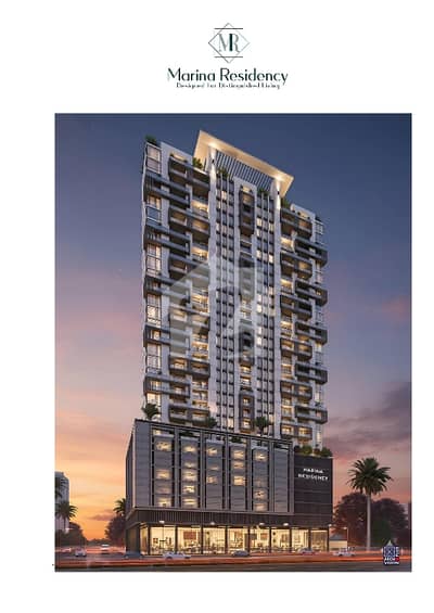 MARINA RESIDENCY ___ APARTMENT AVAILABLE FOR SALE AT EASY INSTALLMENT PLAN
