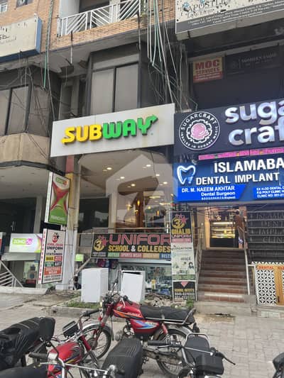 Beautiful Location Shop For Rent In F10 Markaz