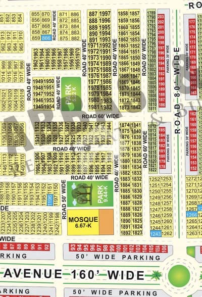 13.3 Marla Corner Open Plot in G5 Block