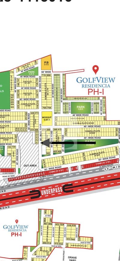 Golf View Residencia Bahria Town Gvr-1 (10-M)