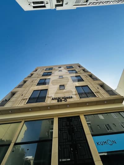 FOR RENT: BRAND-NEW 3-BEDROOM LUXURY APARTMENT (2ND FLOOR WITH LIFT) NEAR AL-MURTAZA COMMERCIAL, DHA PHASE 8, KARACHI
