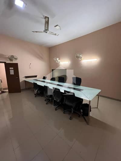 SILENT COMMERCIAL FURNISHED OFFICE SPACE AVAILABLE FOR RENT GULSHAN-E-IQBAL BLOCK 2