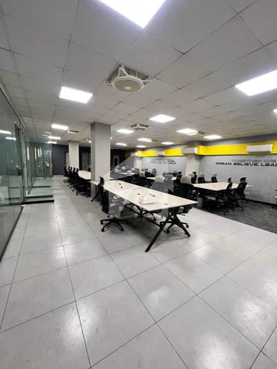 5 Marla FURNISHED Commercial Floor For Rent Hot Location Bahria Town