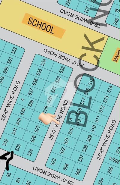 Pir Ahmed Zaman Town Block 1 120 Sq Yard Plot Available For Sale