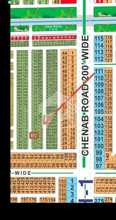 G1 On Ground Full Developed Plot Near to 200ft Available in LDA City Lahore