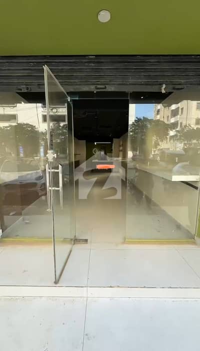Main Road Shop Available For Rent @ Bahadurabad / Sharfabad Near Henz Broast