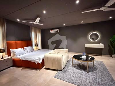Furnished 1 Bed Studio Apartment for Rent in Indigo Boutique Gulberg 3 Near CBD